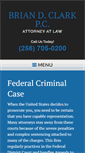 Mobile Screenshot of huntsvillealcriminaldefenseattorney.com